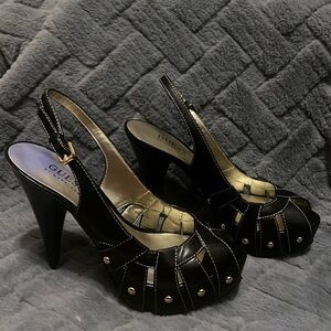 Guess black heels